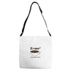 M=Mc2 Energy=Milk X Coffee Adjustable Strap Totes