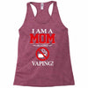 I Am A Mom Against Vaping Racerback Tank