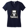 frankenskull Women's V-Neck T-Shirt