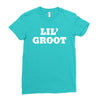 Little Groot Ladies Fitted T-Shirt
