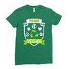 vegan pride! Ladies Fitted T-Shirt