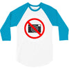 no photos please 3/4 Sleeve Shirt