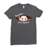 August Peeking Out Baby Boy in Spanish Ladies Fitted T-Shirt
