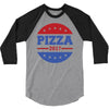 pizza 2017 3/4 Sleeve Shirt