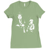 charlie chaplin the kid Ladies Fitted T-Shirt