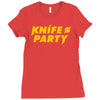 knife party electro house Ladies Fitted T-Shirt