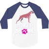 love boxer dog mom funny 3/4 Sleeve Shirt