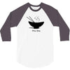 Pho Sho gif riceback 3/4 Sleeve Shirt