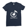 music3 Ladies Fitted T-Shirt