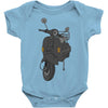 classic scooter Baby Onesie