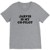 jarvis is my co pilot V-Neck Tee