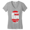 once you stick my meat in your mouth you're going to want to swallow g Women's V-Neck T-Shirt
