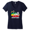 lion's den lion Women's V-Neck T-Shirt