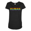 human Maternity Scoop Neck T-shirt