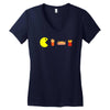 fries foodie Women's V-Neck T-Shirt