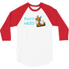 foxy nerd 3/4 Sleeve Shirt