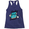 reading is awesome Racerback Tank