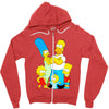 the simpson Zipper Hoodie