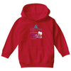 yoga and wine Youth Hoodie