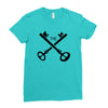 key Ladies Fitted T-Shirt