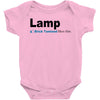 lamp   brick tamland likes this facebook thumbs up mens white t shirt Baby Onesie