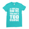 this is perfect for lake days! Ladies Fitted T-Shirt