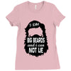 i like big beards and i cannot lie Ladies Fitted T-Shirt