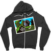 photo bomb squad Zipper Hoodie