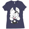 the people are the monsters Ladies Fitted T-Shirt