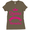 queens are born in november Ladies Fitted T-Shirt