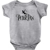 peter pan black Baby Bodysuit