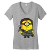 minion jaune Women's V-Neck T-Shirt