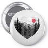 hike and love Pin-back button