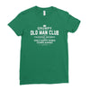 grumpy old man Ladies Fitted T-Shirt