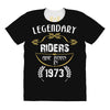 legendary riders are born in 1973 All Over Women's T-shirt