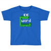 word muncher Toddler T-shirt