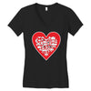 LOVE GAMES Women's V-Neck T-Shirt