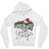 don't step on the grass Zipper Hoodie
