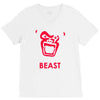 instinct attention gorilla beast V-Neck Tee