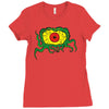 crawling eye monster Ladies Fitted T-Shirt