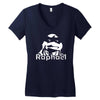 rapael turtles  funny Women's V-Neck T-Shirt