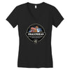 dragon head beer label, ideal gift or birthday present Women's V-Neck T-Shirt
