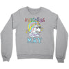 unicorns are born in may cute unicorn Crewneck Sweatshirt