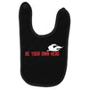 Be Your Own Hero Baby Bibs