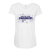 i'am cool engineer trust me Maternity Scoop Neck T-shirt