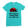 coffee lover Ladies Fitted T-Shirt