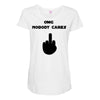omg nobody cares Maternity Scoop Neck T-shirt