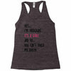 Yes...I'm Pregnant.It's a Girl! And No...You Can't Touch My Belly! Racerback Tank