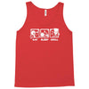 v4 eat sleep grill Tank Top