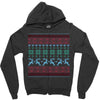 christmas ugly Zipper Hoodie